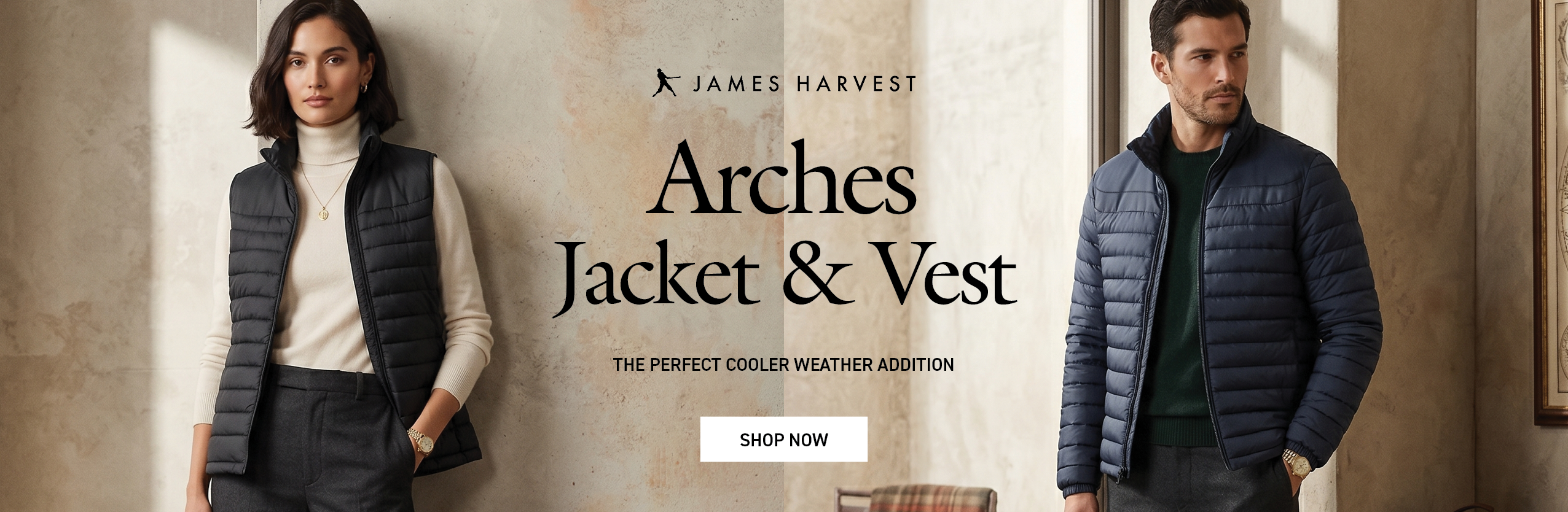 James Harvest Arches Jackets and Vests