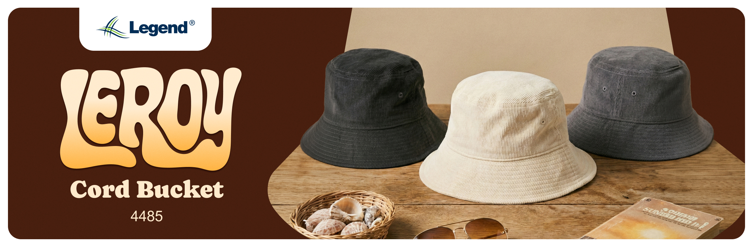 Legend Leroy Cord Bucket Hat