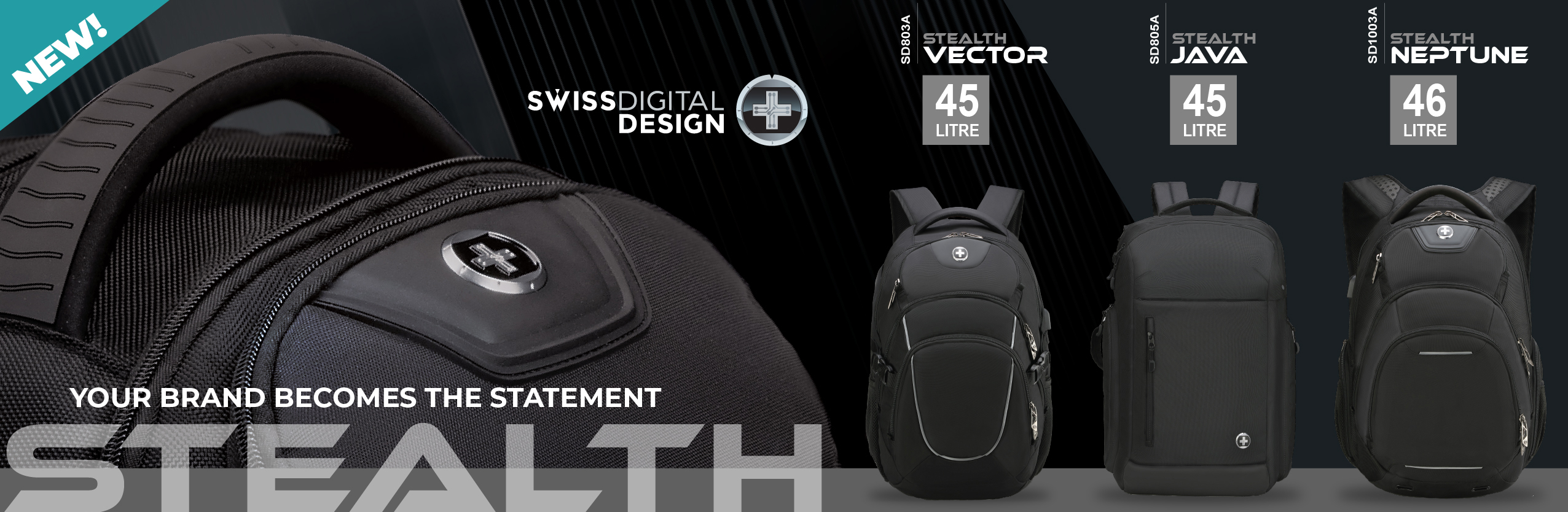 Swissdigital Design Stealth Bags
