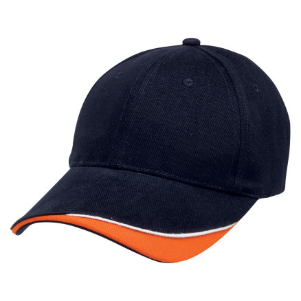 Navy / White / Orange