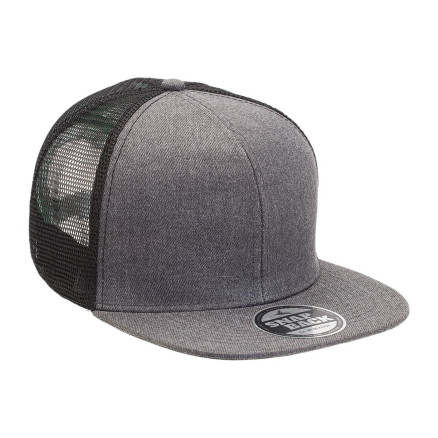 Charcoal Heather / Black