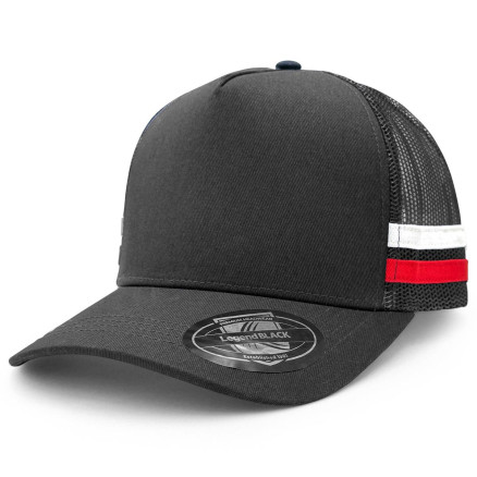 Black / Black / White / Red
