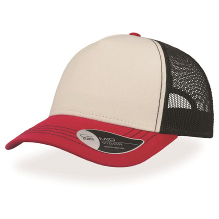 White / Burgundy / Black