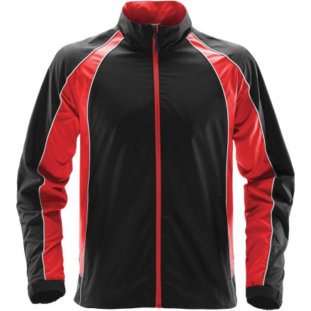Black / Bright Red / White
