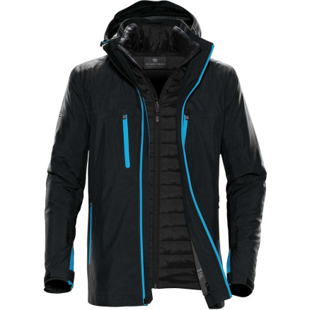 Black / Electric Blue