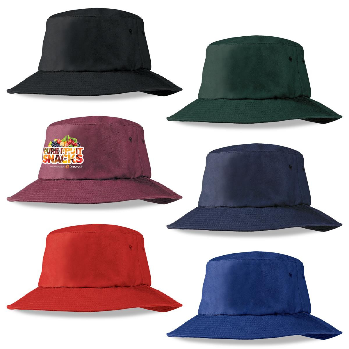 Legend Life Poly Viscose Bucket Hat 4005A - Black