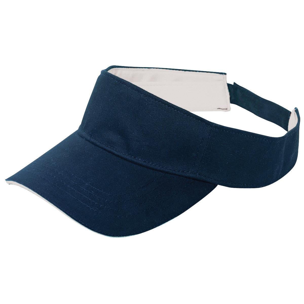 Legend Life Sandwich Peak Visor 4040 - Navy,White