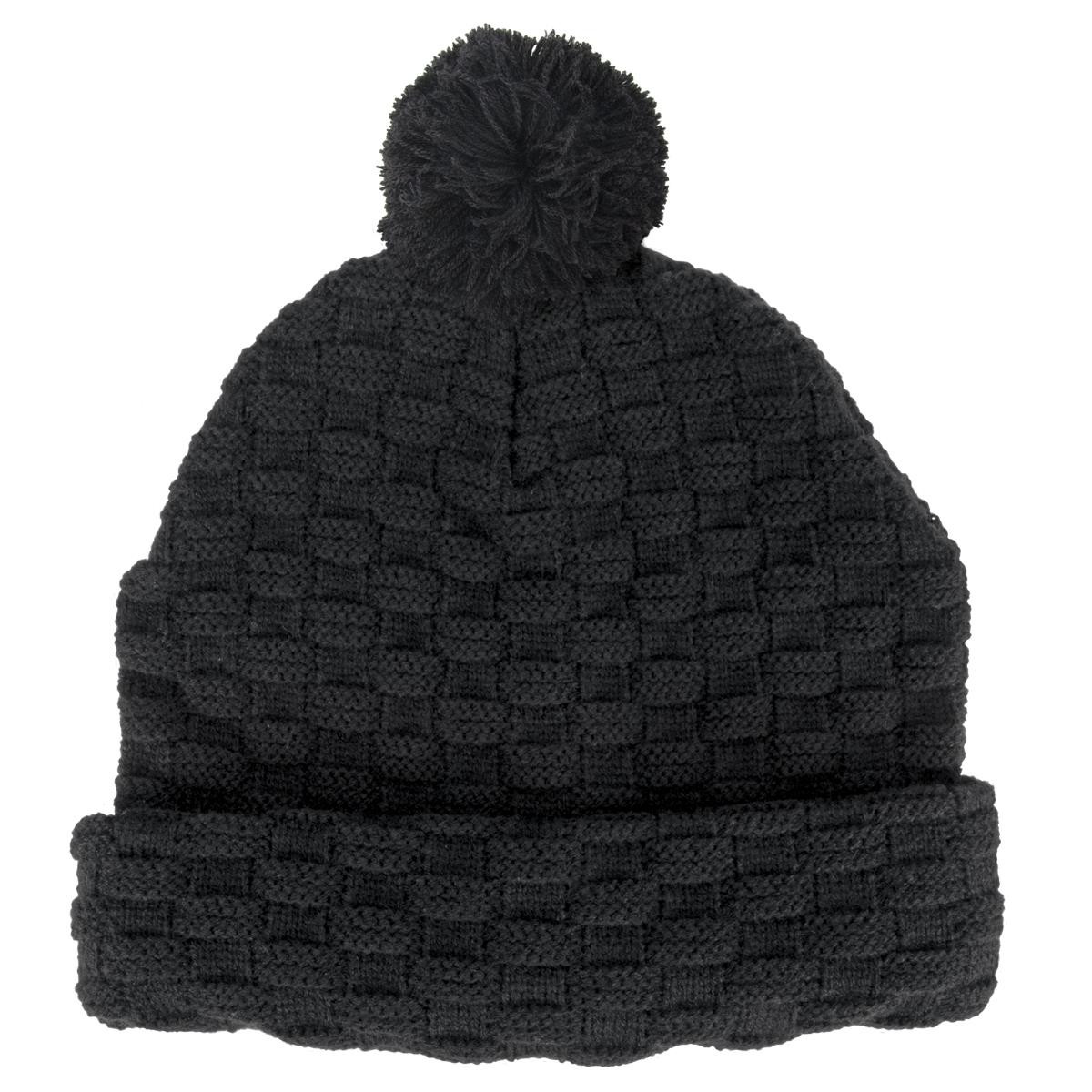 Legend Life Pom Pom Beanie 4220 - Black,Black,Black