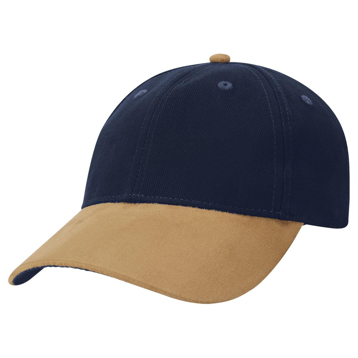 Legend Life Sueded Peak Cap 4281 - Navy,Tan