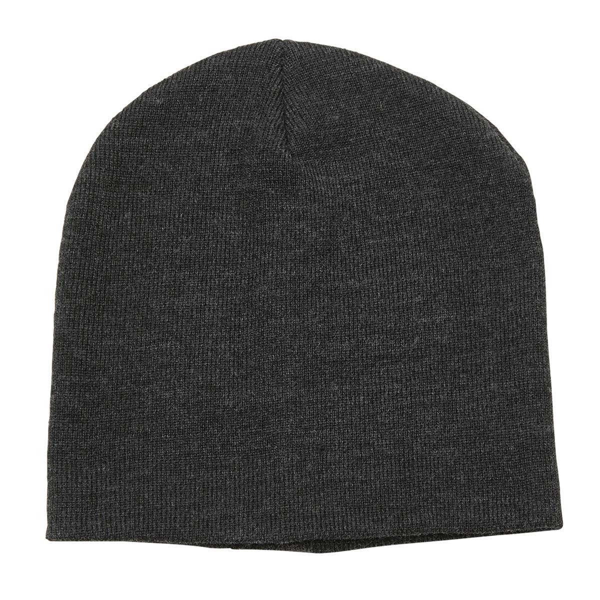 Legend Life Heather Skull Beanie 4405 - Black Heather