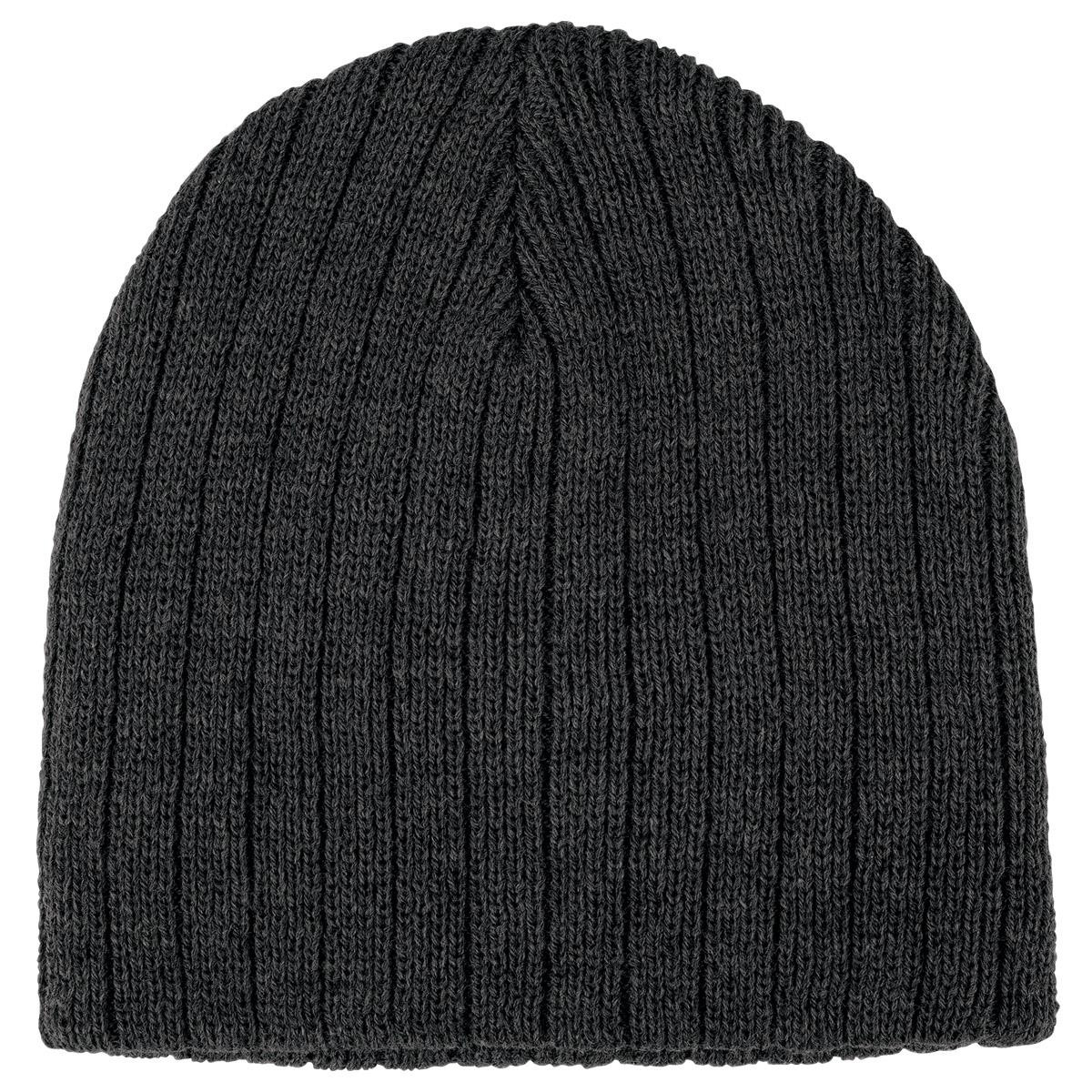 Legend Life Heather Cable Knit Beanie 4455 - Black Heather