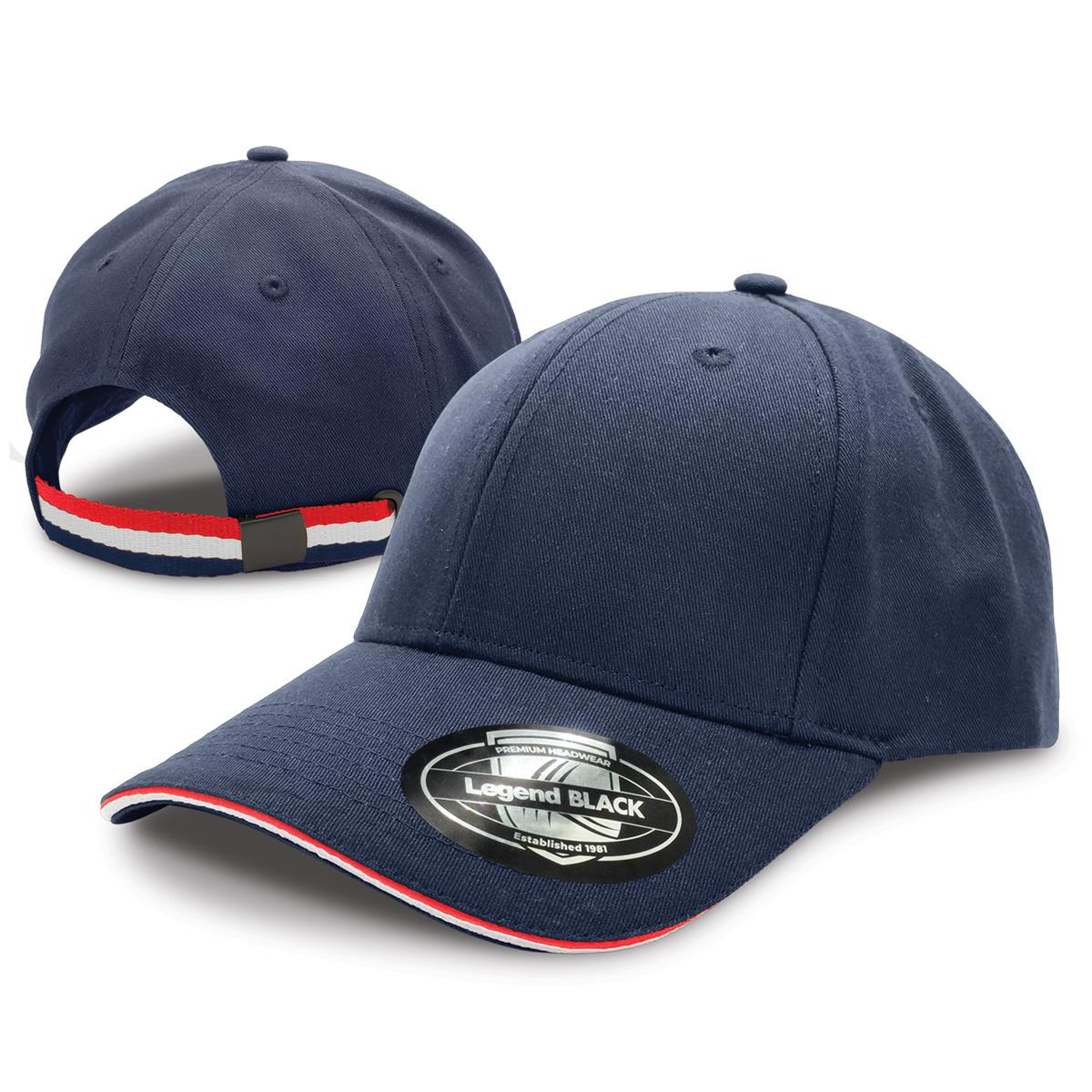Legend Black San Marino Cap 7033