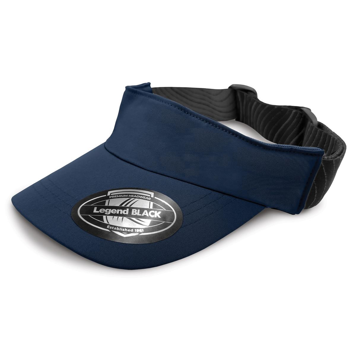 Legend Black Altitude Sports Visor 7040