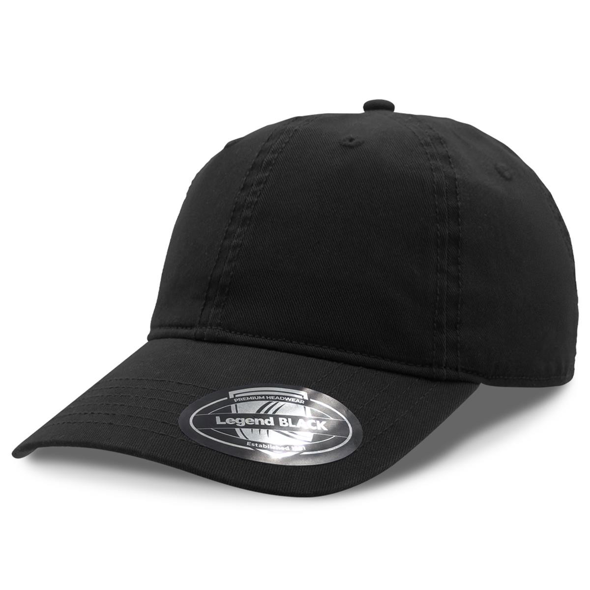 Legend Black Nomad Dad Hat 7100 - Black