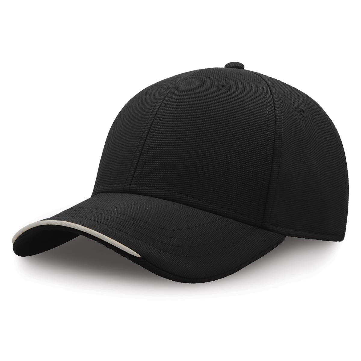 Atlantis Estoril-S Cap - Recycled Polyester A1310 - Black