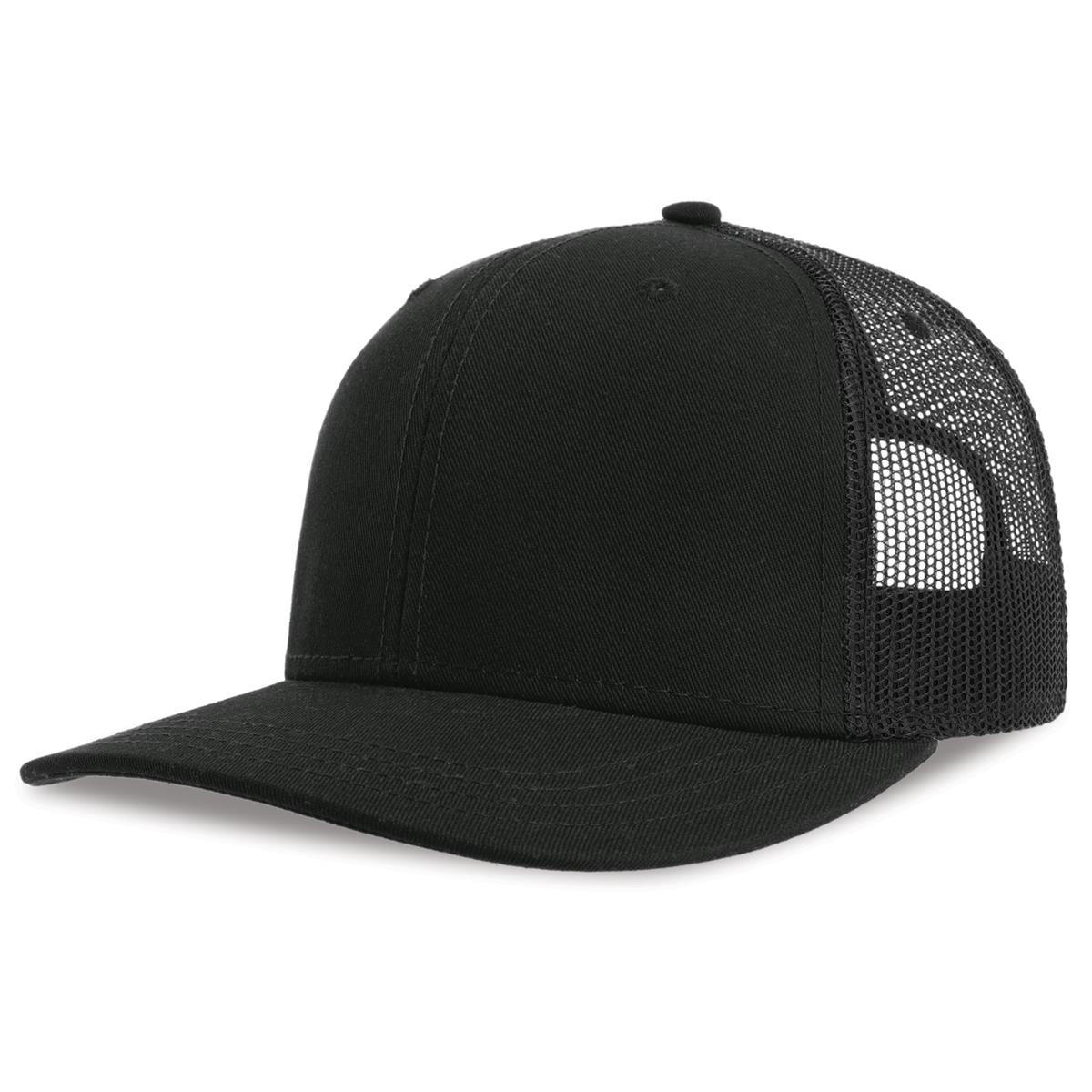 Atlantis Sonic-S Organic/Recycled Trucker A2410 - Black,Black