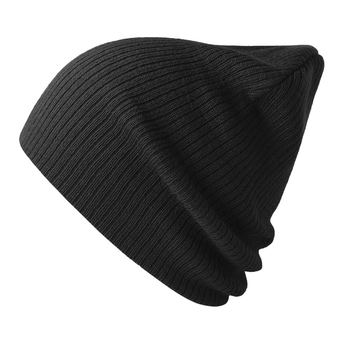 Atlantis Brad-S Beanie - Recycled Polyester A4010 - Black