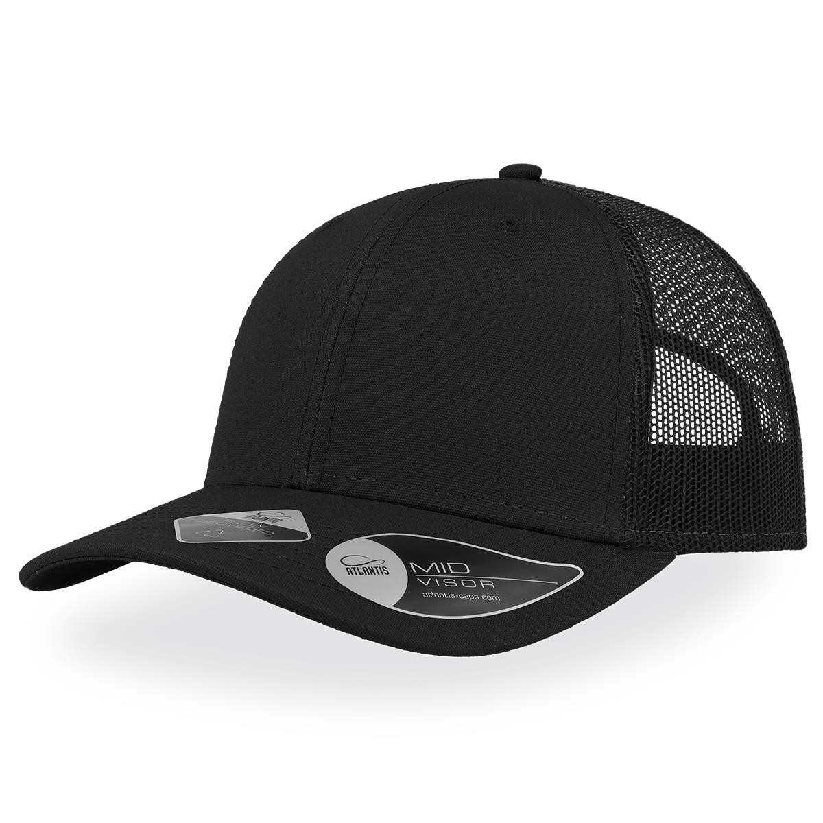 Atlantis Recy Three Cap A5300 - Black,Black
